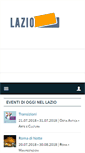 Mobile Screenshot of lazioeventi.com